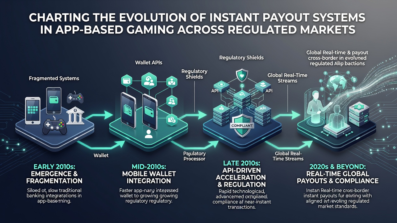 Mobile app interface displaying instant payout confirmation in a regulated gaming environment