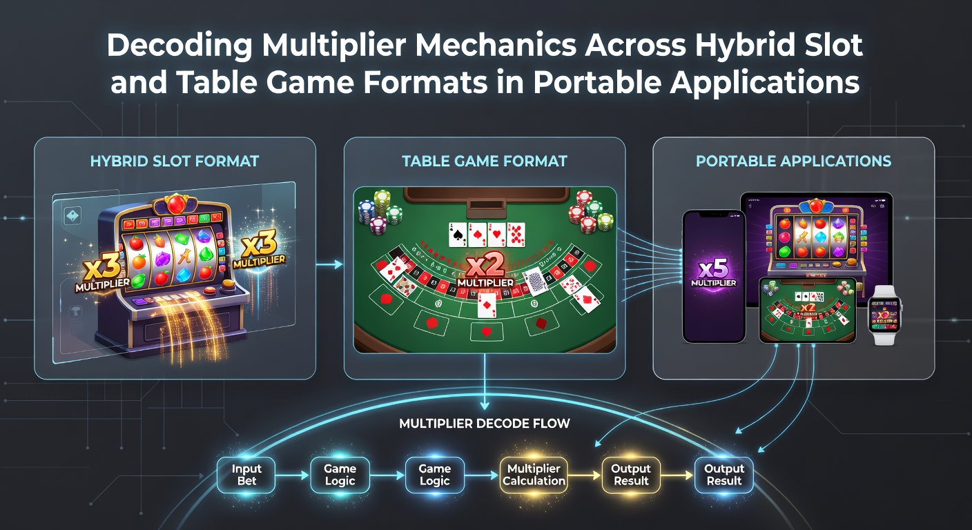 Close-up of hybrid game screen showing active multiplier values bridging slot reels and table layout