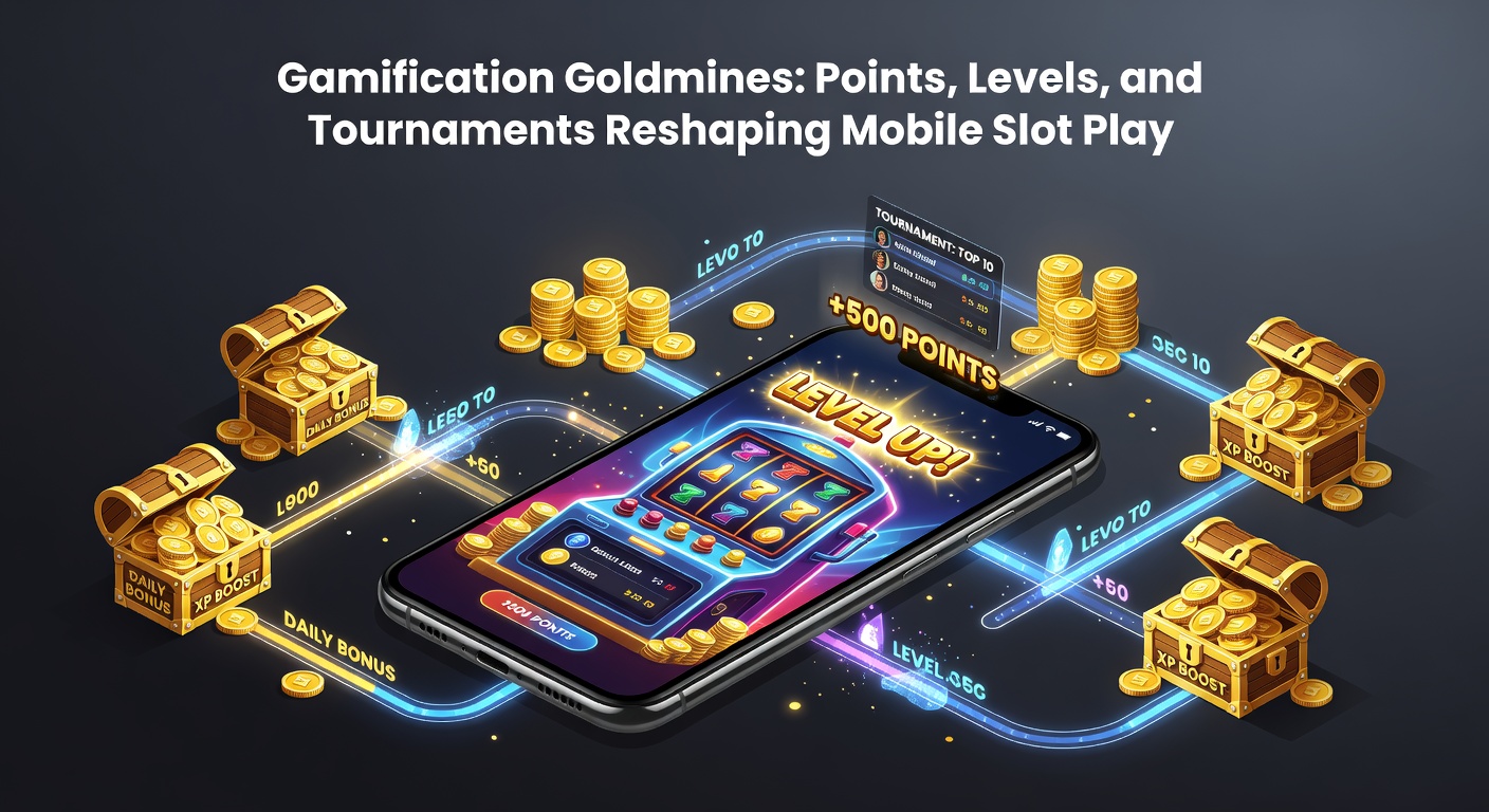 Dynamic close-up of a mobile slot tournament interface displaying real-time leaderboards, player avatars climbing ranks, and flashing jackpot notifications amid colorful slot reels