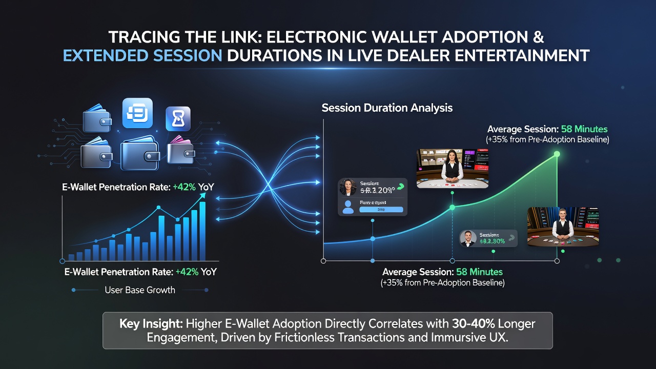Live dealer table with multiple players engaging through mobile electronic wallet transactions